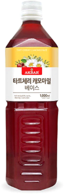 아크바 타트체리 캐모마일 베이스, 5개, 1L