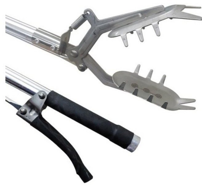 포세이돈 코리아 루질집게 악어집게 뱀집게 숯집게, 1개, 1M