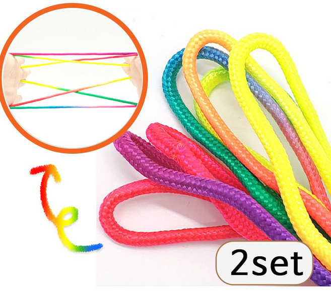 UB toy 레인보우 실뜨기, 무지개, 4개