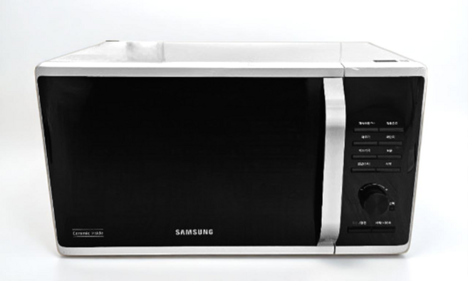 삼성전자 세라믹 전자레인지 화이트 23L 버튼식, MS23C3535 화이트
