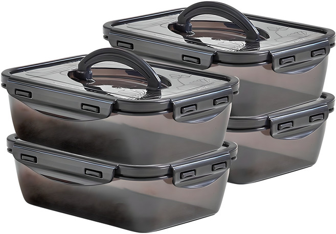 이지앤프리 담은 김치통, 1.4L, 4개