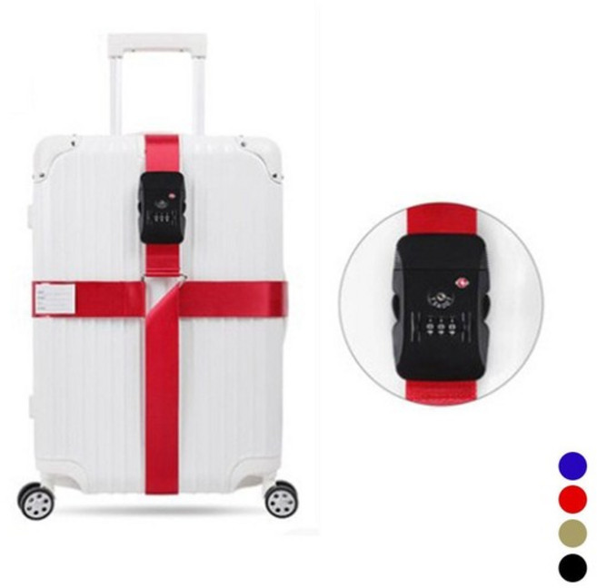 캐리어 십자 잠금 스트랩 TSA 벨트 LM-0180 캐리어벨트 캐리어잠금벨트 케리어벨트