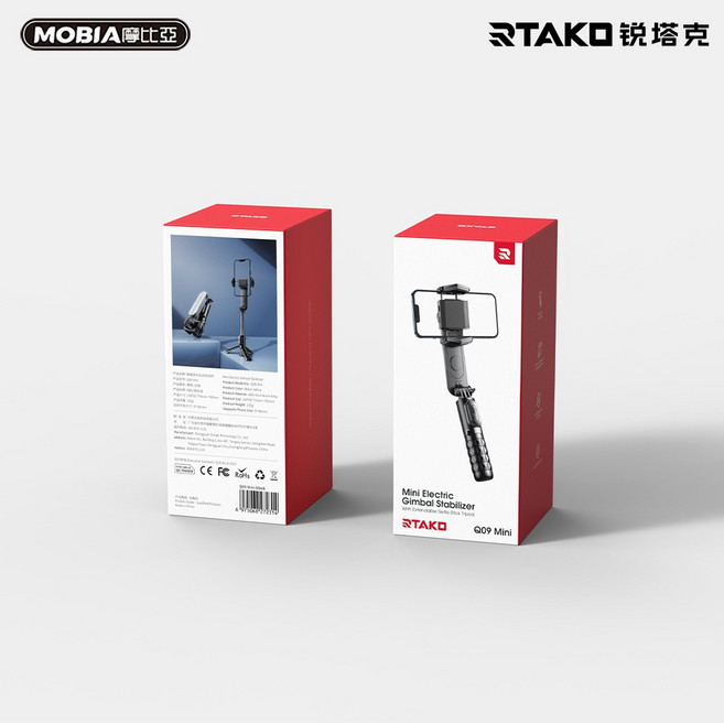 RTAKO 智能跟隨雲台自拍棒, 1個