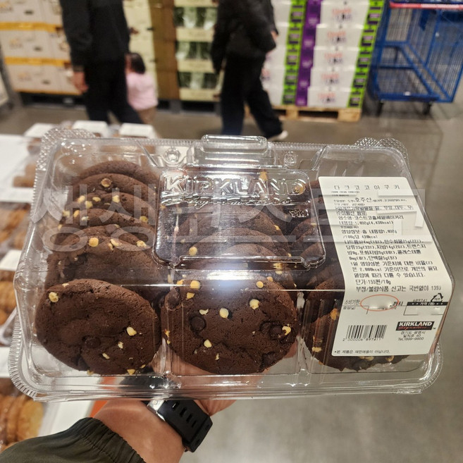 커클랜드 다크 코코아 쿠키 초코칩 코스트코, 51.6g, 20개