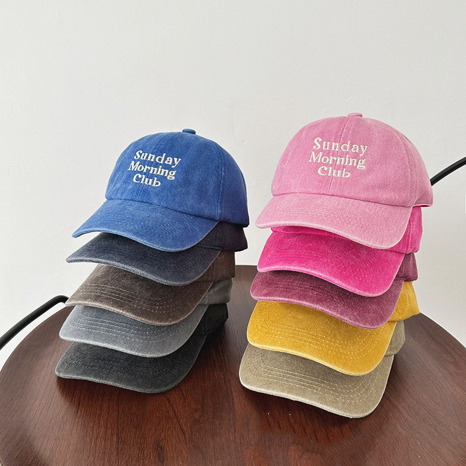 야트 선데이모닝 남녀공용 야구모자 볼캡 (4컬러)