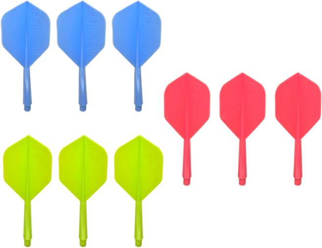 DART SQUARE 다트스퀘어 KCL인증 국내산 다트 플라이트 세 가지 색상 총 9개, 1개