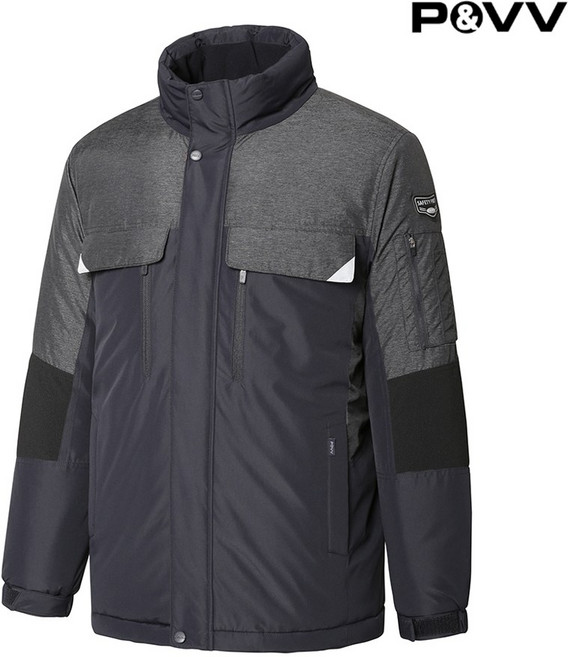 파브 WM J6202 겨울 작업복 퀄팅 점퍼 핫팩주머니 자켓