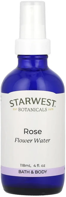Starwest Botanicals 꽃수 장미 118ml(4fl oz), StarwestBotanicals꽃수장미118ml4fl, 1개, 118ml - 쿠팡