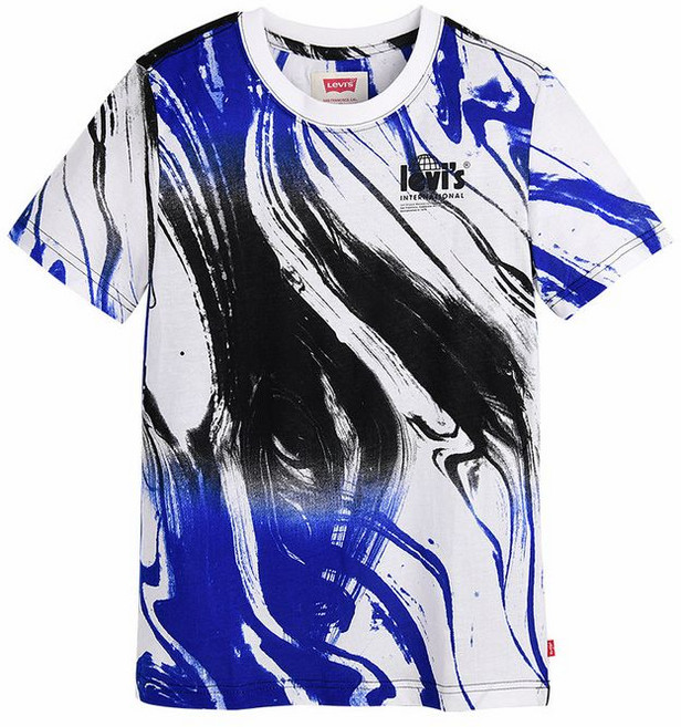 리바이스 키즈 마블프린트티셔츠 주니어