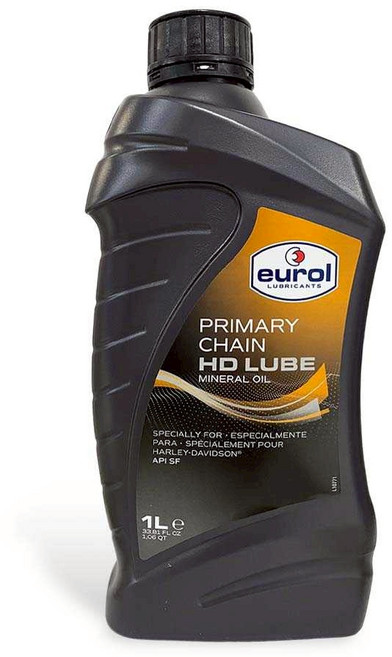 Eurol 初級鏈條 HD 潤滑油 哈雷機車專用 減少摩擦、延長鏈條壽命, 1個, PRIMARY CHAIN HD LUBE