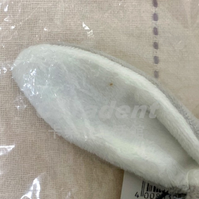 德國 Fashy 可愛小兔 柔軟絨毛 安撫陪睡玩具, 1個, 瑕疵, 瑕疵