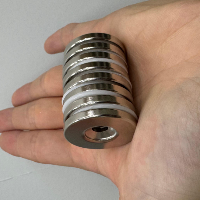 NDH30*4T 네오디움 원형사라자석 NDH 지름 30mm x 두께 4mm [니즈], 8개