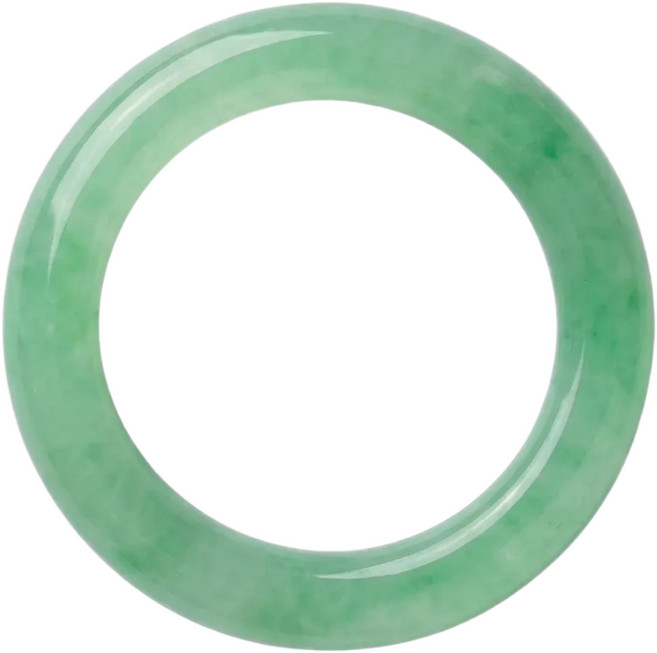 유토리 1+1 옥반지 천연석 소원성취 행운 가락지 장신구 비취