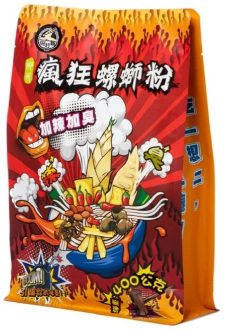 柳州 瘋狂螺螄粉, 1個, 400g