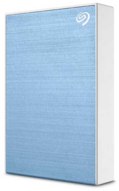 Seagate One Touch HDD 데이터복구 씨게이트 외장하드 휴대용 저장장치, 라이트블루, 1TB
