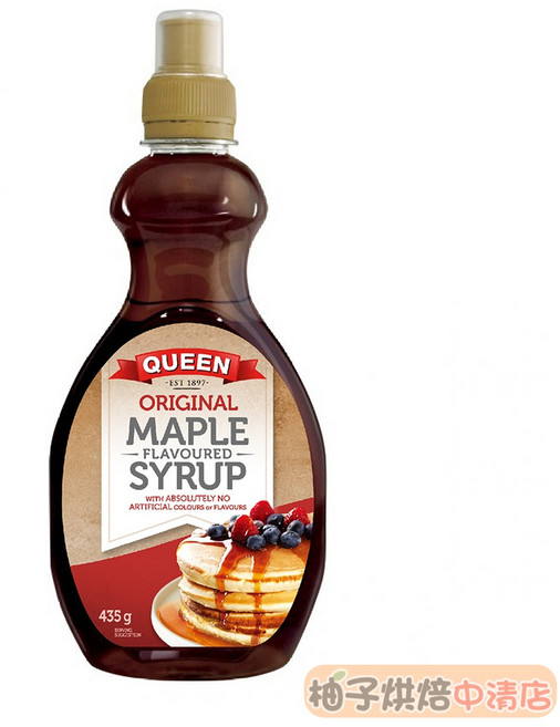QUEEN 皇后牌 原味楓糖風味糖漿 435g, 1個