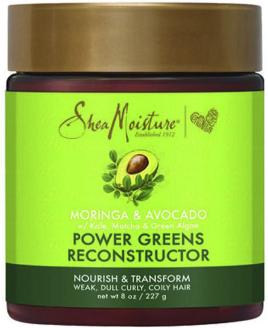 시어모이스처 모링가 & 아보카도 파워 그린 리컨스트럭터, 227g, 1개