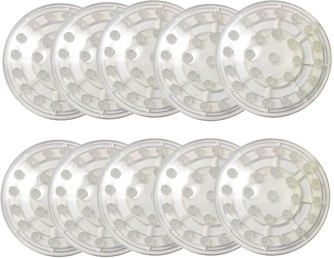 리폼플러스 침대밀림방지패드 10개입, 투명