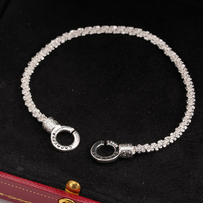 오누이디스플레이 심플 데일리 연결고리 레이어드 체인팔찌