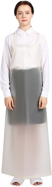 네오브릭 방수앞치마 우레탄 대 H형 90X115 14color, 흰색/반투명, 1개