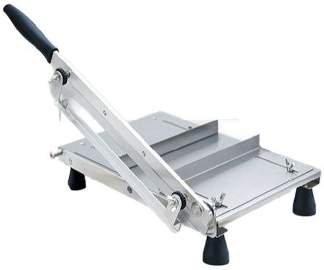 수동 육절기 대패 절단기 냉동 고기 작두 삼겹살 슬라이서 탁상 업소 샤브용, 60도 이상, 128mm, 14인치 세트2