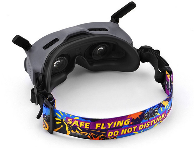 DJI 고글2 고글V2 전용 컬러 헤드밴드 드론 FPV 아바타 액세서리 안경형 헤드스트랩 고정 밴드, (아바타) 고글밴드(블루), 1개