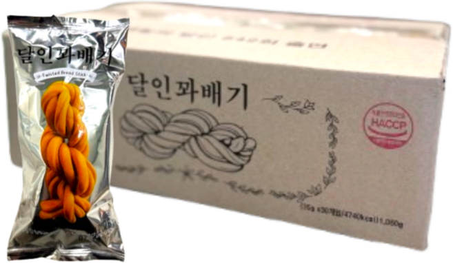 옛날 꽈배기 1BOX 생활의 달인 842회차 출연, 30개, 35g