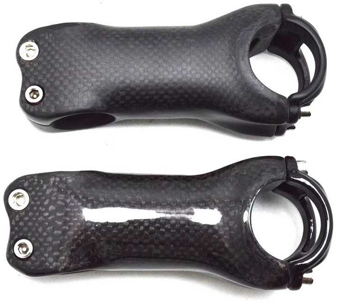 자전거 스템 헤드업 픽시 사토리 허브 컨택트 포크, 1개, 80mm / 6도 / 광택 3K