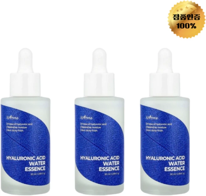 2+1 이즈앤트리 히알루론산 수분 에센스 50ml, 3개 - 쿠팡