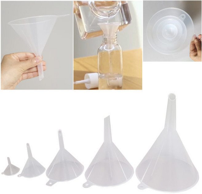 선택구매 플라스틱 깔대기 5~20cm 깔때기 여두 프라스틱, 4 플라스틱 깔대기 15cm 1개, 1개