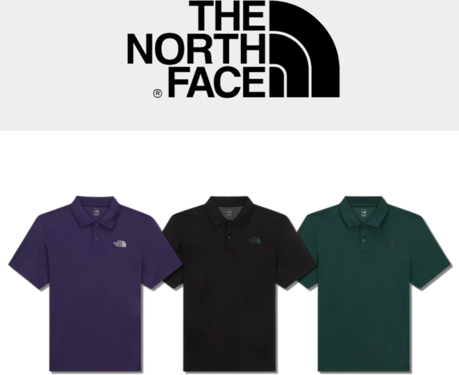 [매장정품] 노스페이스 남성 반팔 카라티
