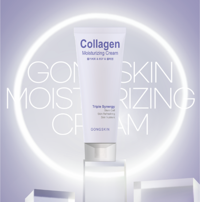 [공스킨] 줄기세포&EGF&콜라겐 수분크림, 1개, 100ml