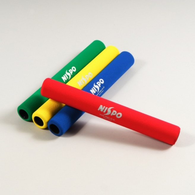 니스포 소프트터치 바톤세트 계주이어달리기 안전바톤, 30cm 일반용, 1개