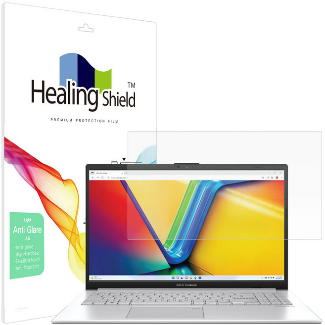 힐링쉴드 에이수스 비보북 GO 15 OLED E1504F 저반사 Light 액정보호필름, 1개