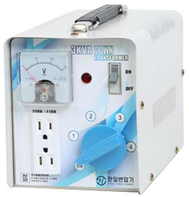 한일 다운트랜스 3KVA 가정용 변압기, 1개