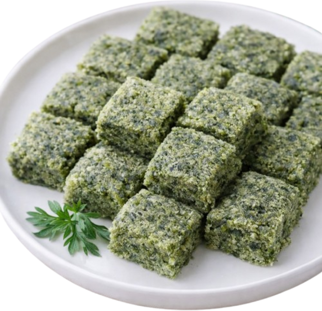 [생산자판매] 산머루마을 해풍맞은 햇쑥설기떡, 24개, 80g