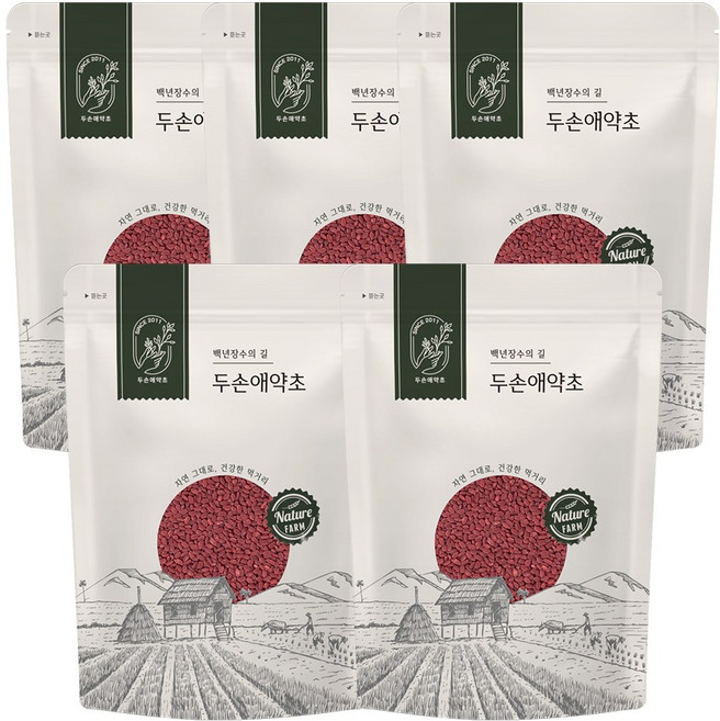 두손애약초 홍국 라이스, 1kg, 5개