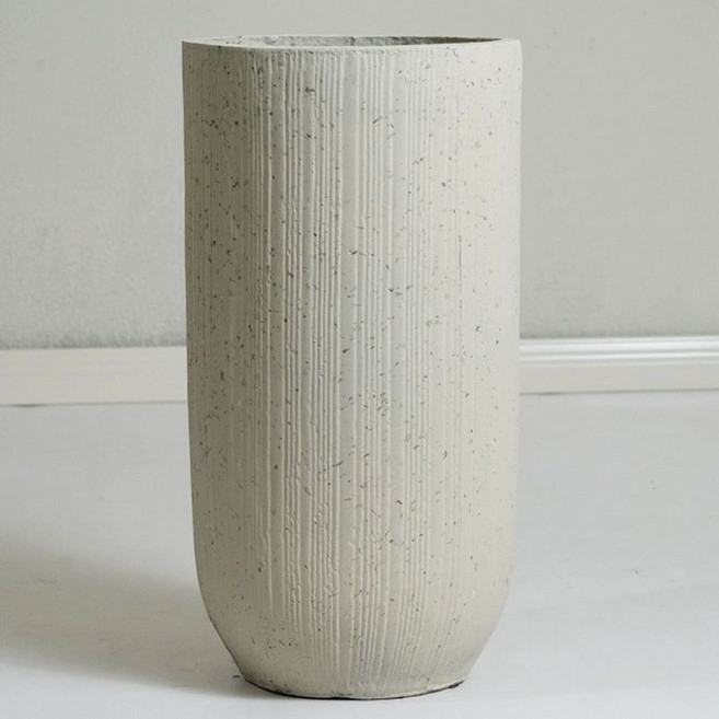 화분 중형 테라스 원형 옵션 화분통 조경 외경 29cm 가정용분갈이 레트로 식물 테이블, 1개, 베이지멀티