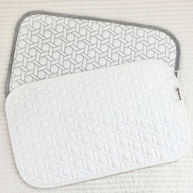 쭈니네 아기 유아 신생아 키즈 성인 베개 커버 듀라론 땀패드 쿨패드, 화이트, 듀라론 눈꽃 유아&키즈