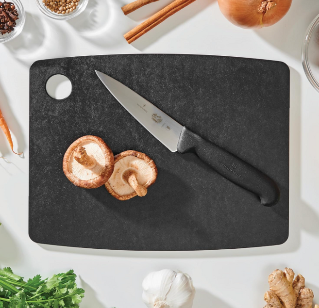 에피큐리언 도마 키친시리즈 중 사이즈 29.2cm X 22.9cm 넛메그 슬레이트, 1개
