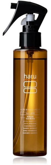 haru 하루 헤어 미네랄 에센스 150ml 약 2개월분 단품 100% 천연 유래 아웃버스 트리트먼트 미스트 머리카락 미용액 두피 부스터 감귤류의 향기, 1개, 1g