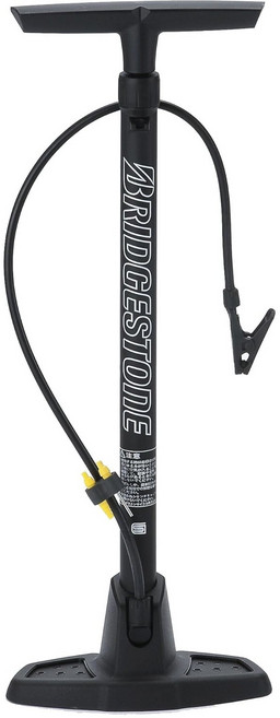 PM-501 브리지스톤(BRIDGESTONE) 스마트 펌프 블랙 자전거 공기 넣어, 본체 + 블랙, 1개