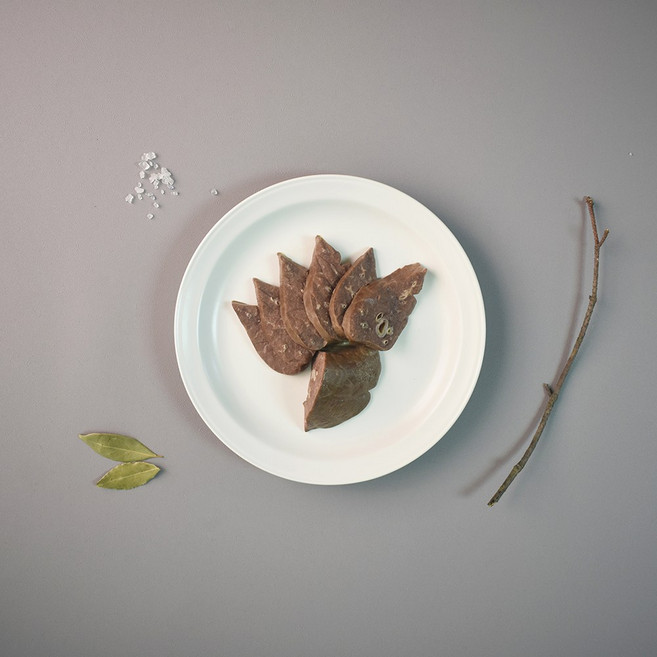 국내산 삶은 돼지 허파 450g이상 총 1.2kg 이상, 삶은 돼지 허파 450g 3팩 총 1.2kg 이상, 450g