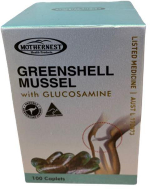 마더네스트 초록 홍합 글루코사민 1500mg 100캡슐 1개, 100정