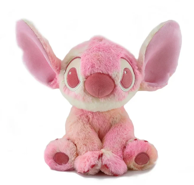 올스토어 만화 릴로&스티치 인형 플러시 장난감 베개 다채로운 색상 펜던트 장식 어린이 생일 크리스마스, 05 Pink - Loyalty