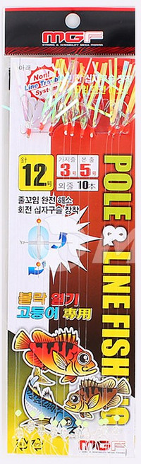 메가피싱 핑핑도라 외줄카드 MGF-159 바다낚시채비, 1개