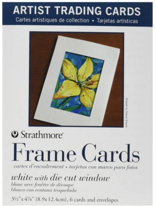 Pro-Art 62105912 Strathmore 아티스트 Pro-Art 62105912 Strathmore Artist Trading Card Frame with Envelop, 1개
