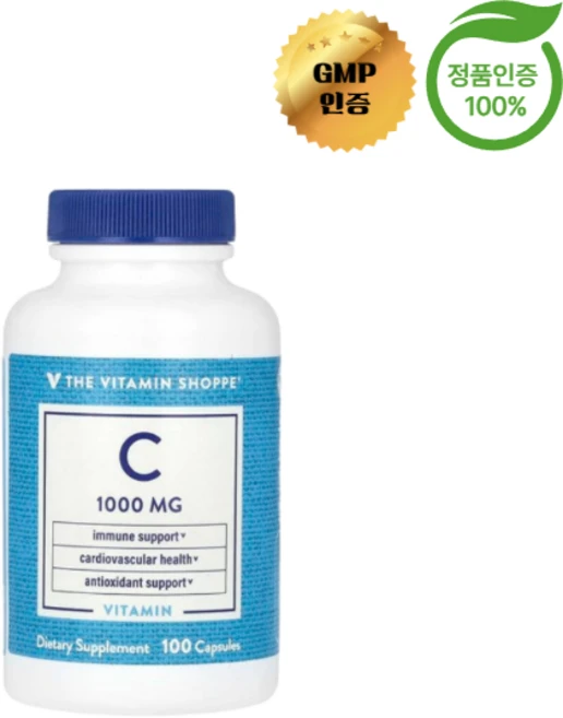 더 비타민 샵 비타민C 1000mg 캡슐 100정 - 쿠팡