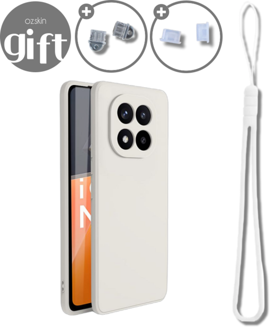 ozskin 레드미 노트 14 프로 실리콘 케이스
