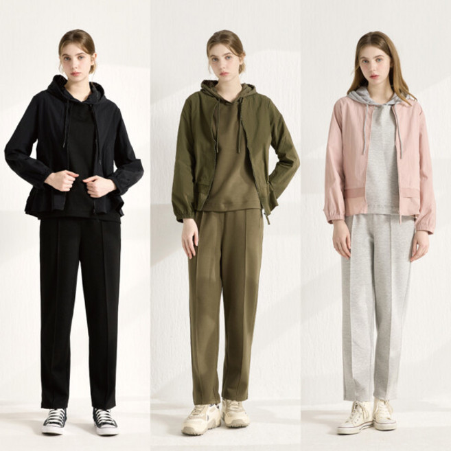 NNF 여성 이지멀티웨어 자켓/상의/하의 3종 1택 (N01W-1)